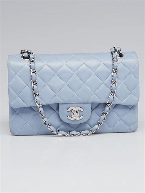 chanel boy bag blue patent leather|Chanel lambskin leather handbags.